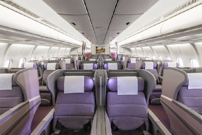 チャイナエアライン A330-300 ビジネスクラス(1)