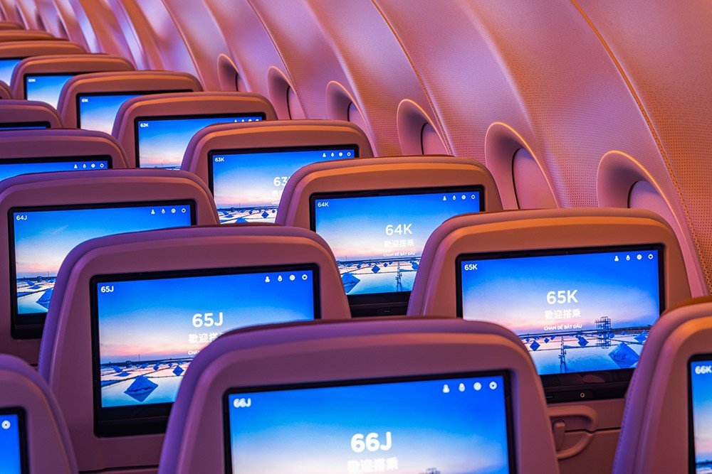 チャイナエアライン A321neo エコノミークラス(3)