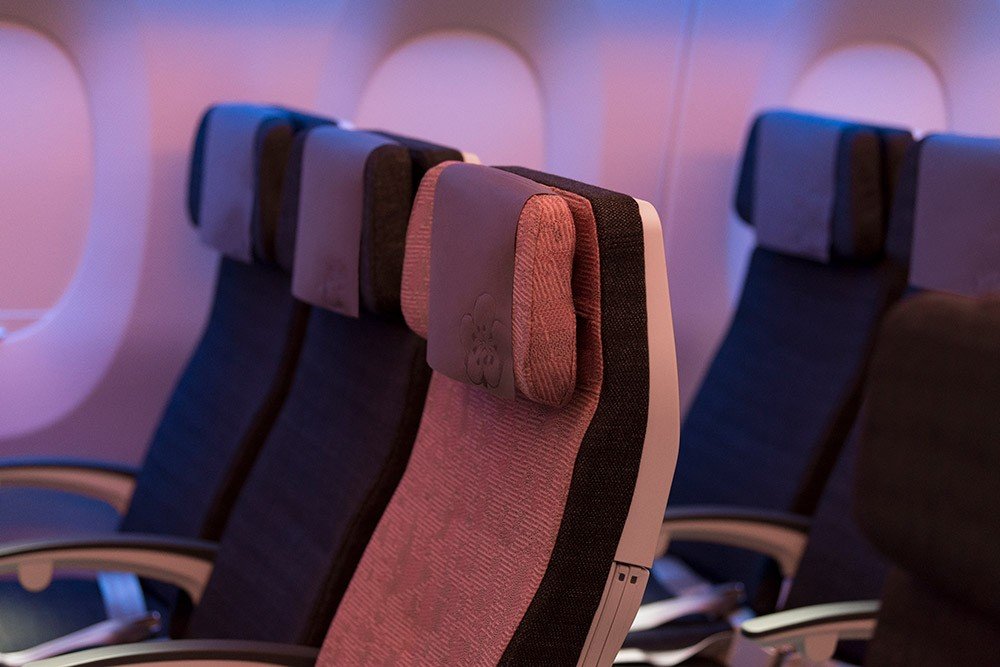 チャイナエアライン A350-900 エコノミークラス(1)