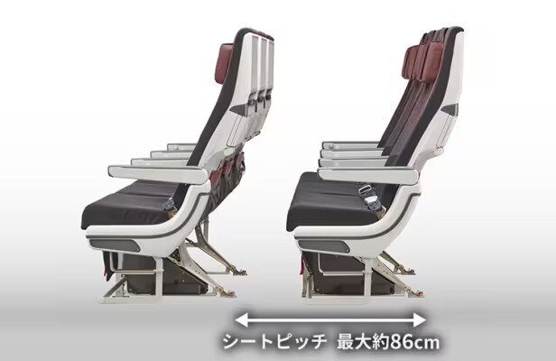 JAL A350-1000 エコノミークラス（2）