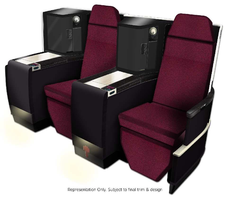 JAL 767-300ER JAL SKY SUITE Ⅱの座席
