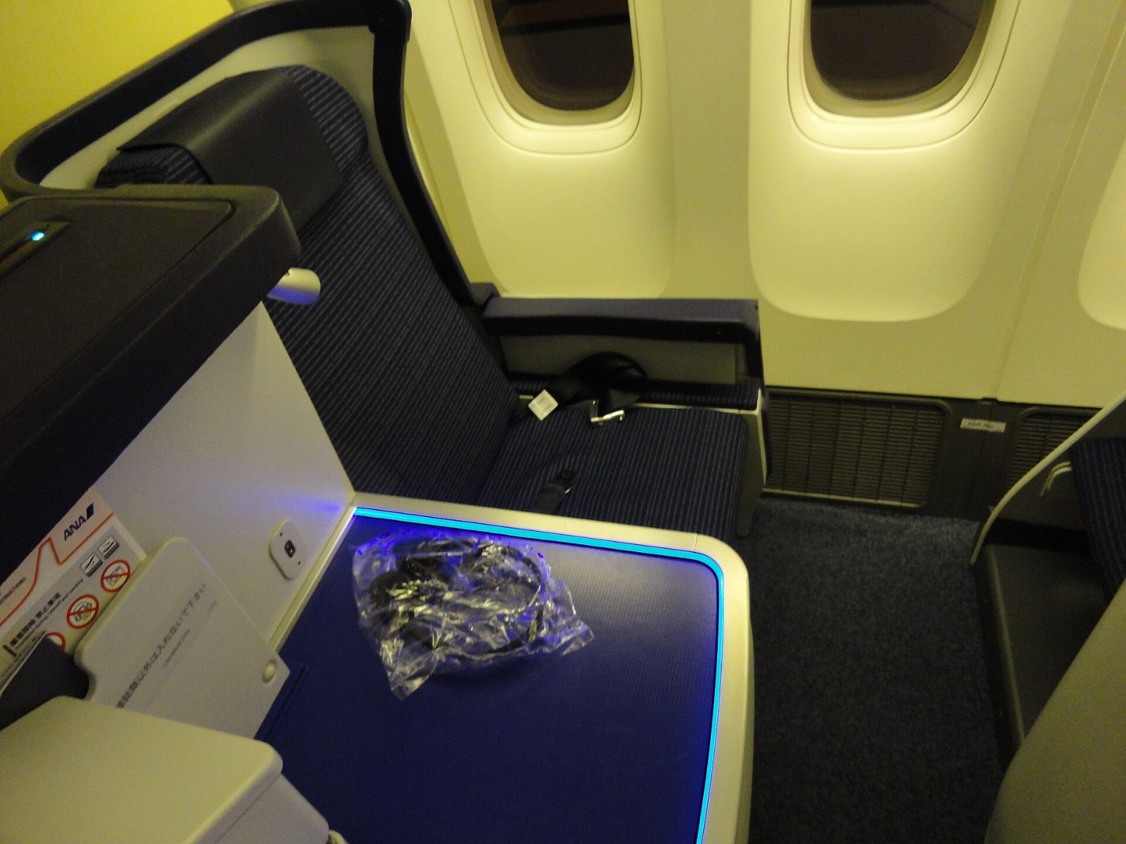 ANA 777-300ER ビジネスクラス 窓側