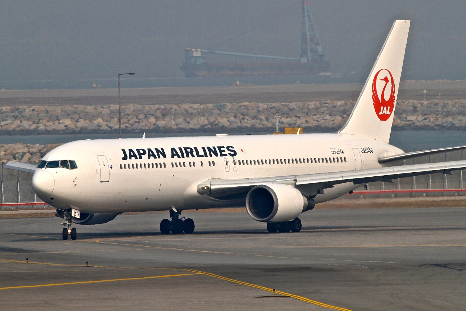 この機種(JALの767-300ER)の外観