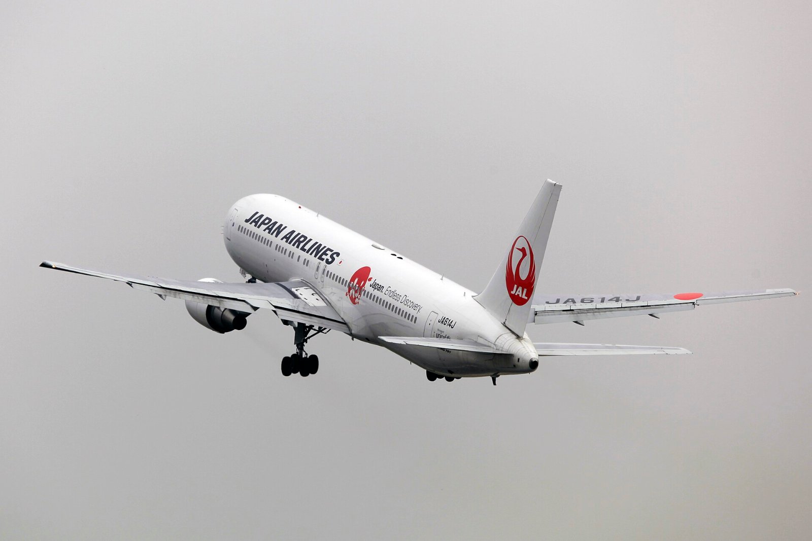 この機種(JALの767-300ER)の外観
